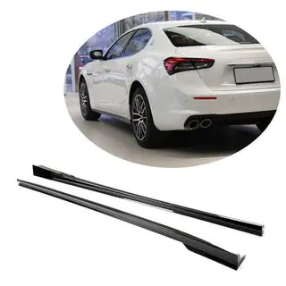 Side skirts V2 (voor Base/S/S Q4/Diesel/250 Diesel, carbon) Maserati Ghibli 2013–2023 foto 1