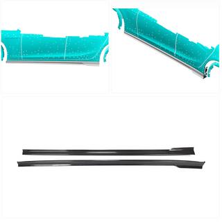 Side skirts V2 (voor Base/S/S Q4/Diesel/250 Diesel, carbon) foto 2