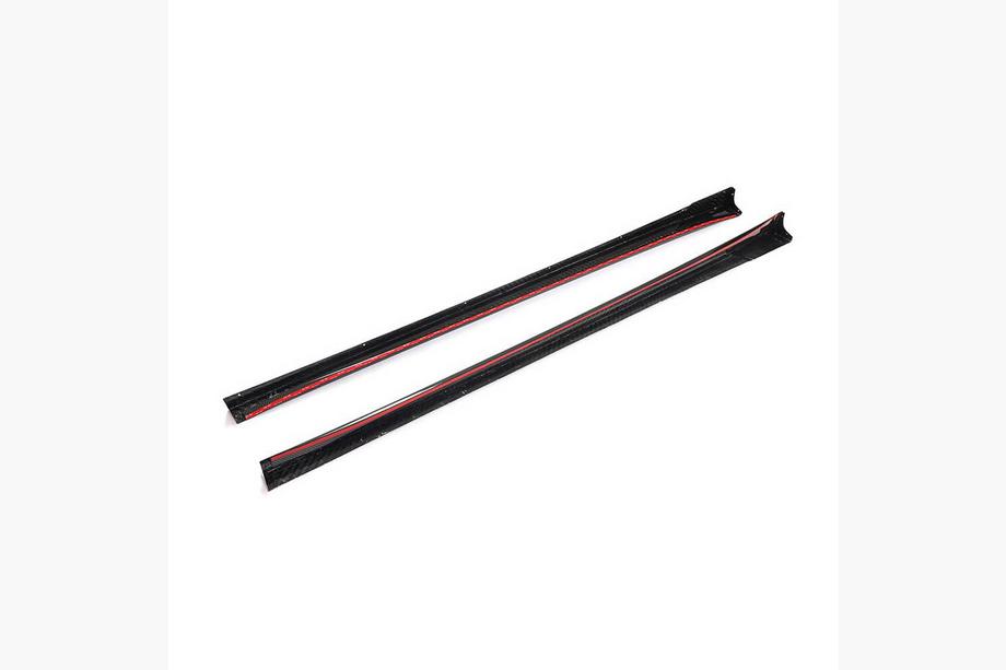Maserati Ghibli 2013–2023 Side skirts V2 (voor Base/S/S Q4/Diesel/250 Diesel, carbon) Foto 5