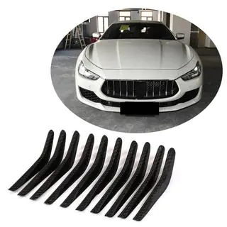 Carbon grillelijsten voor de radiatorgrille (voor Base/S/S Q4 2018-2020) Maserati Ghibli 2013–2023 foto 1