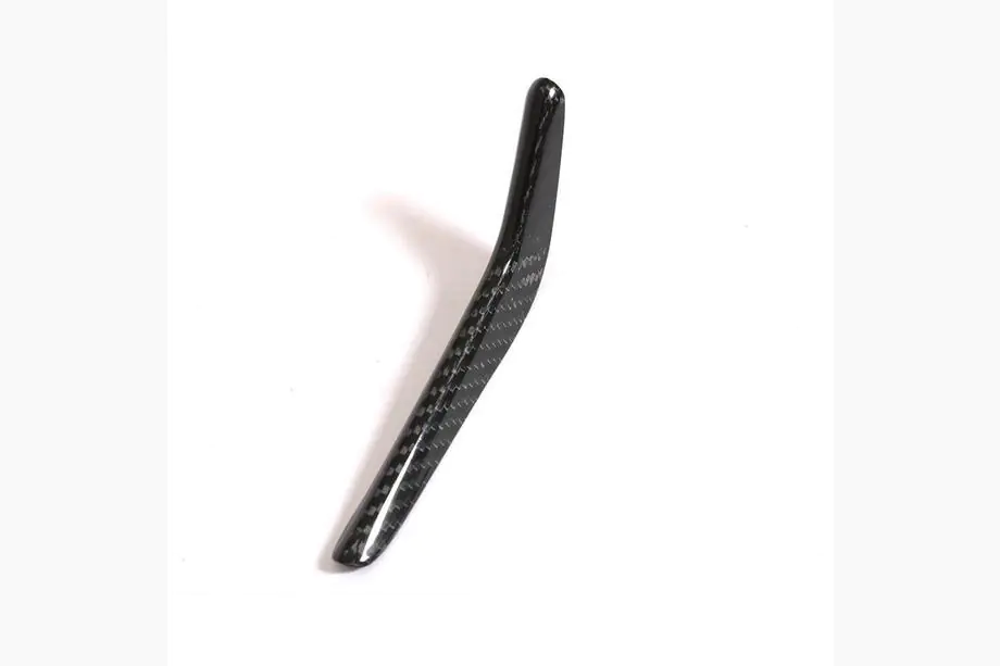 Maserati Ghibli 2013–2023 Carbon grillelijsten voor de radiatorgrille (voor Base/S/S Q4 2018-2020) Foto 3