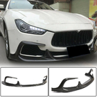 Maserati Ghibli 2013–2023 Voorbumper lip Lip V1 (voor Base/S/S Q4 2013-2017, carbon) foto 1