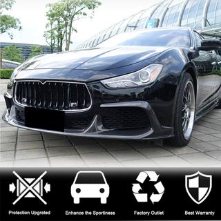 Voorbumper lip Lip V1 (voor Base/S/S Q4 2013-2017, carbon) Maserati Ghibli 2013–2023 foto 2