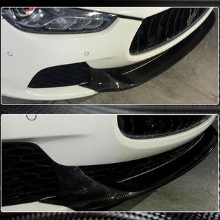 Voorbumper lip Lip V2 (voor Base/S/S Q4 2013-2017, carbon) Maserati Ghibli 2013–2023 foto 4