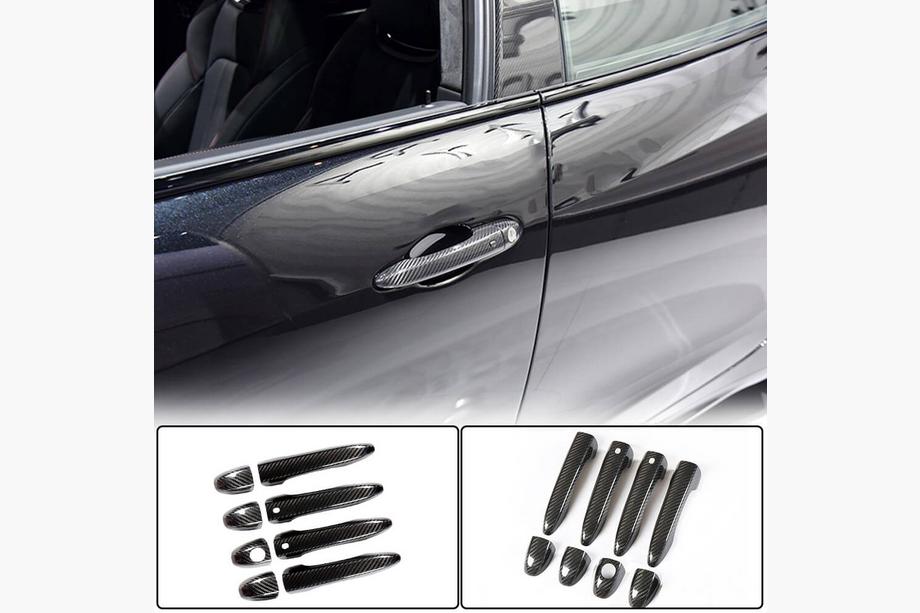 Maserati Ghibli 2013–2023 Deurhendelcovers (carbon) Image