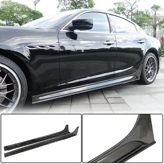 V3 side skirts (voor Base/S/S Q4/Diesel/250 Diesel, carbon) Maserati Ghibli 2013–2023 foto 1