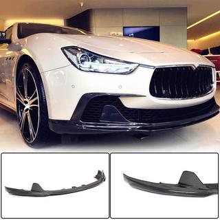 Voorbumperlip Lip V3 (voor Base/S/S Q4 2013-2017, carbon) Maserati Ghibli 2013–2023 foto 1