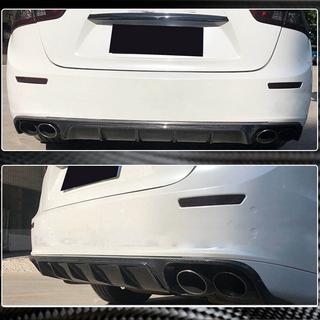 Achterbumper diffuser (voor Base/S/S Q4 2013-2017, carbon) foto 3