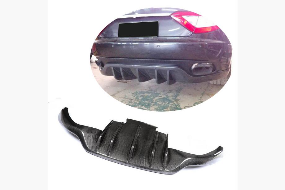 Maserati GranTurismo 2007–2019 Achterbumper diffuser (2007-2013, carbon) Image