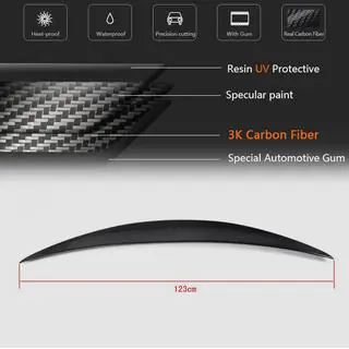 Spoiler (Cabriolet, 2011-2013, carbon) Maserati GranTurismo 2007–2019 foto 4