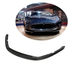 Maserati GranTurismo 2007–2019 Voorbumper lip Lip (2007-2009, carbon) foto 1