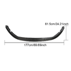 Maserati GranTurismo 2007–2019 Voorbumper lip Lip (2007-2009, carbon) foto 6