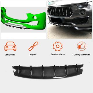 Voorbumperlip Lip V1 (voor Base/S, carbon) Maserati Levante 2016– foto 2