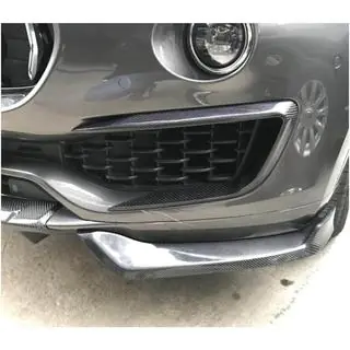 Carbon Flap voor de voorbumper (voor Base/S) foto 2