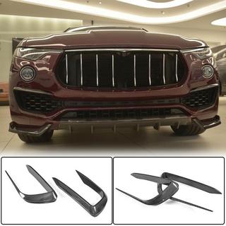 Voorbumper lip (voor Base/S, carbon) Maserati Levante 2016– foto 1