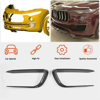 Voorbumper lip (voor Base/S, carbon) Maserati Levante 2016– foto 2