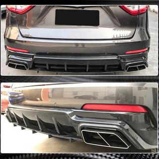 Achterbumperdiffuser V1 (voor Base/S, carbon) foto 4