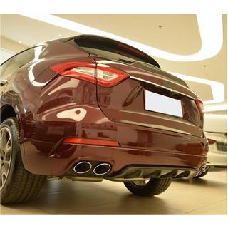 Achterbumper diffuser V2 (voor Base/S, carbon) foto 4