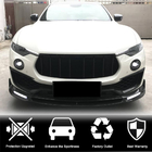Maserati Levante 2016– Front bumper lip Lip V2 (voor Base/S, carbon) foto 2