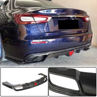Achterbumperdiffuser V1 (voor S/S Q4 2017-2020, Carbon) Maserati Quattroporte 2013–2023 foto 1