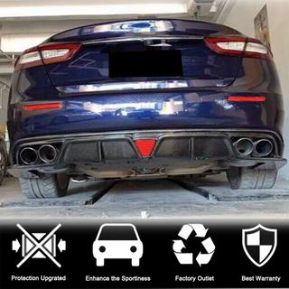 Achterbumperdiffuser V1 (voor S/S Q4 2017-2020, Carbon) Maserati Quattroporte 2013–2023 foto 2