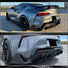 Toyota Supra 2019– Achterbumper beschermlijst (carbon) foto 4