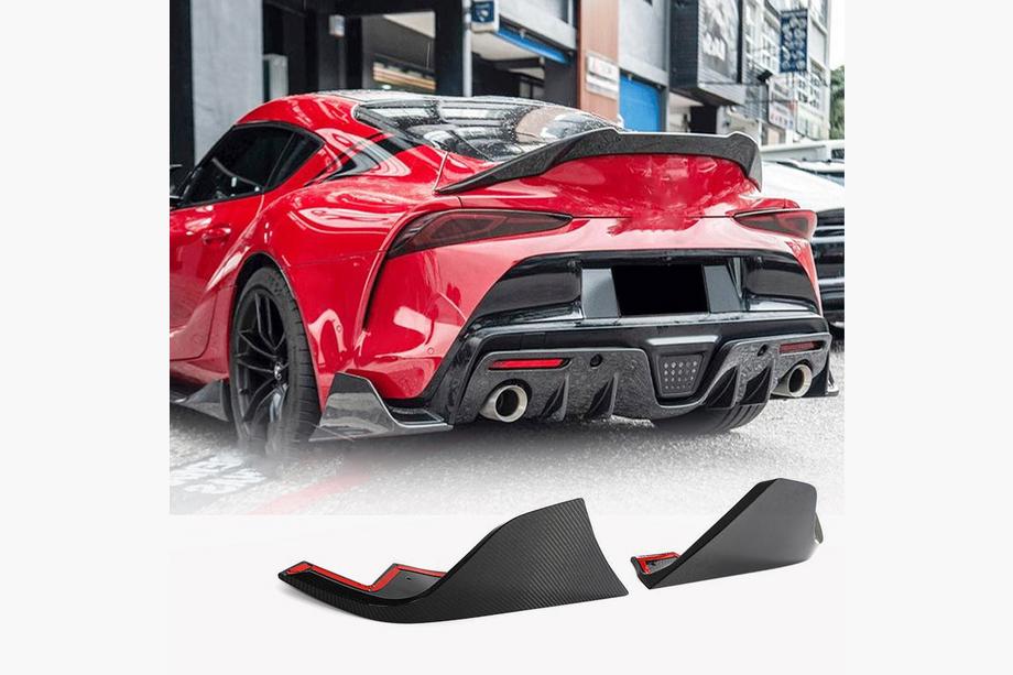 Toyota Supra 2019– Achterbumper beschermlijst (carbon) Image