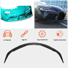 Toyota Supra 2019– Voorbumperlip Lip V1 (carbon) foto 3
