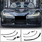 Toyota Supra 2019– Voorbumper lip Lip V2 (carbon) foto 7
