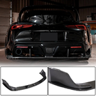 Toyota Supra 2019– Achterbumper diffuser V2 (Carbon) foto 1
