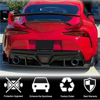 Achterbumper diffuser V2 (Carbon) foto 3