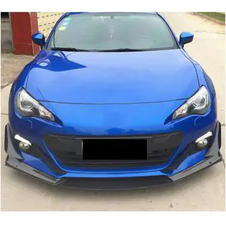 Voorbumper lip Lip V2 (carbon) foto 2