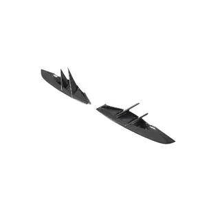 Voorbumper splitter (carbon) foto 2