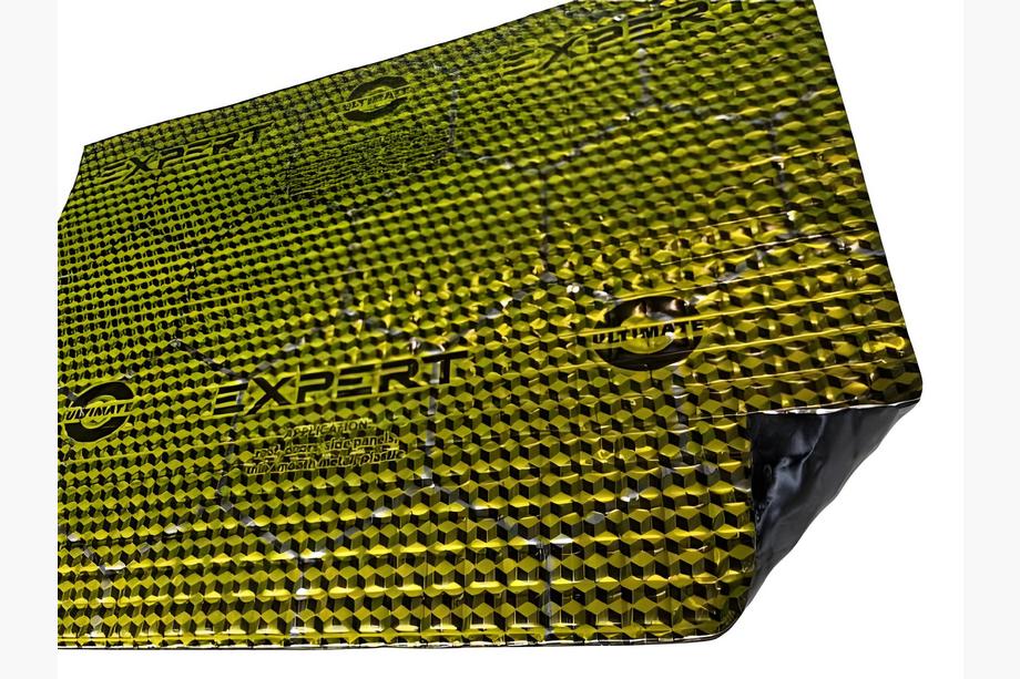 Trillingsdempende plaat ULTIMATE EXPERT COLD GOLD 2,1 mm (50x35 cm) Foto 1