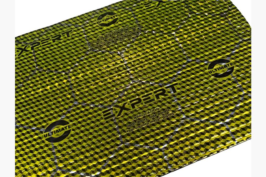 Trillingsdempende plaat ULTIMATE EXPERT COLD GOLD 2,1 mm (50x35 cm) Foto 3