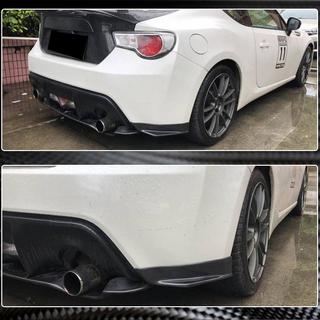 Achterbumper diffuser V1 (Carbon) foto 3