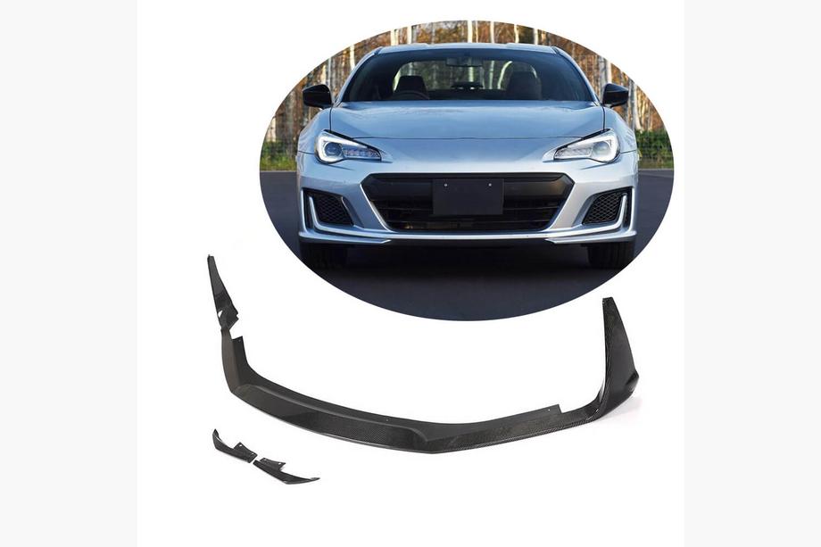 Subaru BRZ 2012–2021 Frontsplitter voorbumper Lip V2 (2017-2021, carbon) Foto 1