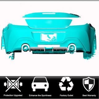 Achterbumper diffuser V1 (2021-2023, Carbon) Subaru BRZ 2021– foto 2