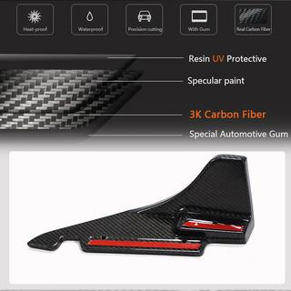 Achterbumper diffuser V1 (Carbon) foto 3
