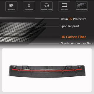 Achterbumper diffuser V2 (2021-2023, carbon) foto 3