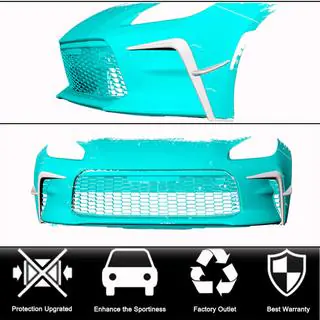 Voorbumper splitter (carbon) foto 2