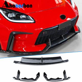 Carbon lip voor voorbumper Lip V2 (2021-2023, Carbon) foto 1