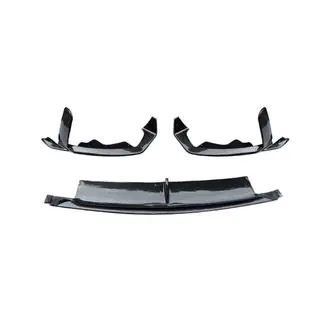 Carbon lip voor voorbumper Lip V2 (2021-2023, Carbon) foto 4
