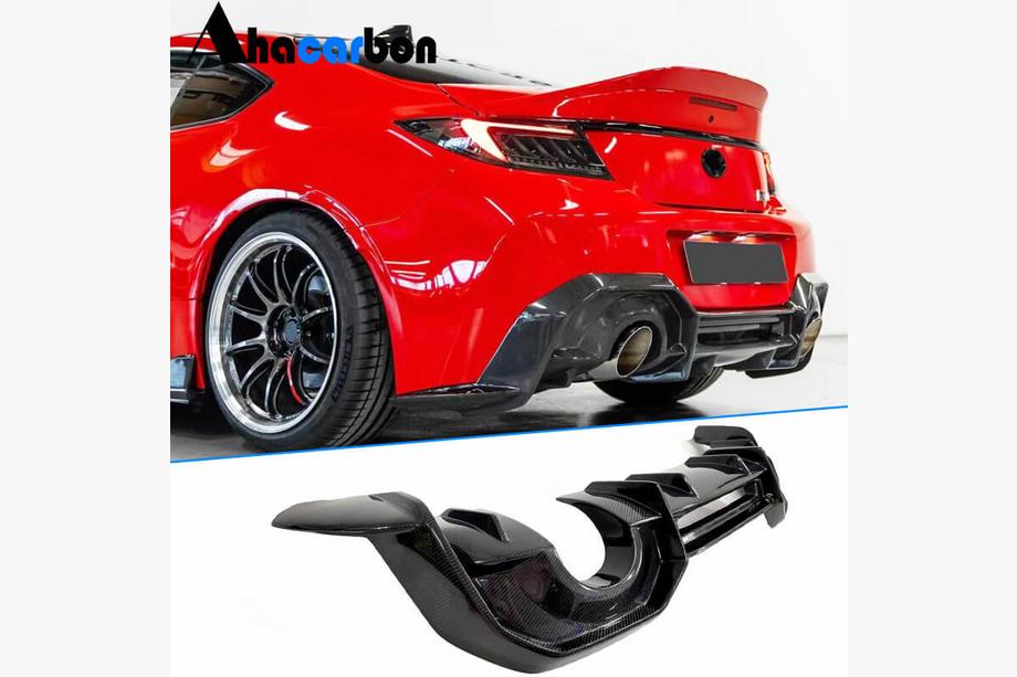 Subaru BRZ 2021– Achterbumper diffuser V3 (2021-2023, Carbon) Image