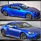 Subaru BRZ 2012–2021 Sideskirts V1 (Carbon) foto 3