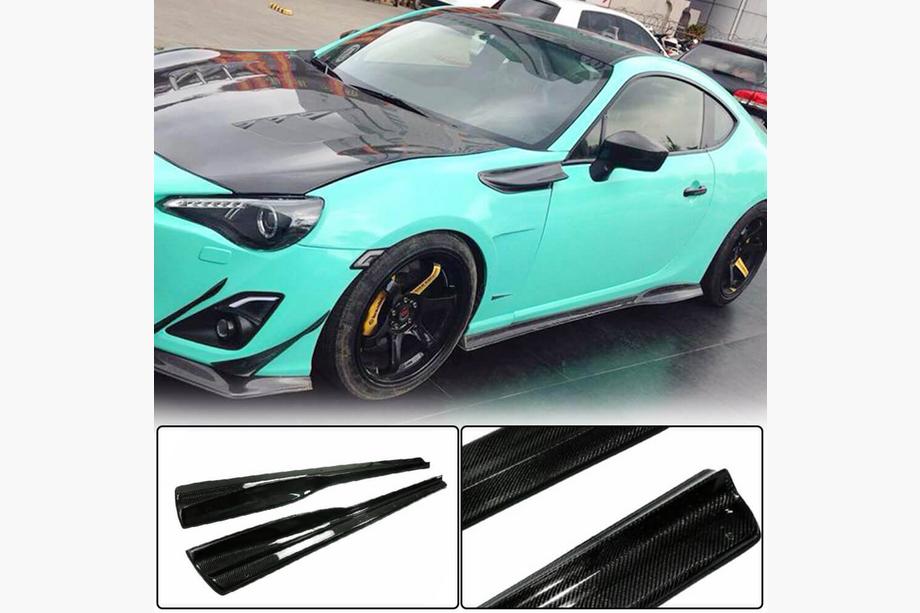 Subaru BRZ 2012–2021 Sideskirts V1 (Carbon) Image