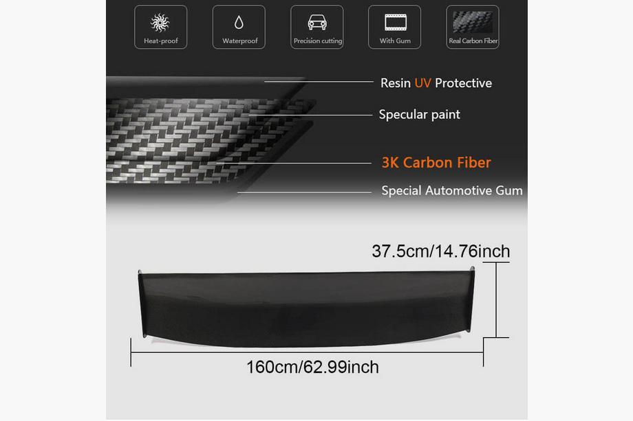 Subaru BRZ 2012–2021 Spoiler V2 (Carbon) Foto 6