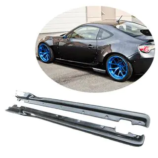 Zijskirts V4 (Carbon) Subaru BRZ 2012–2021 foto 1