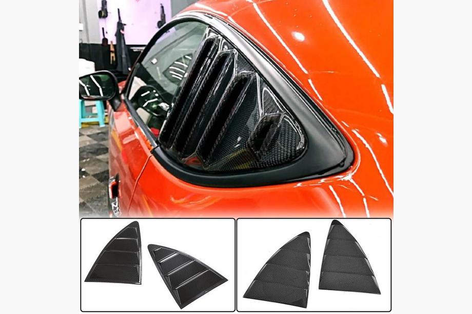 Subaru BRZ 2012–2021 Achterruit sierlijsten (Carbon) Image