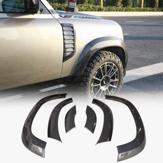 Spatbordverbreders (Bushwacker, 6 stuks, carbon) Land Rover Defender 2019– foto 1